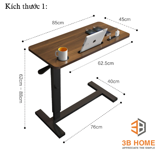 Bàn làm việc thông minh B10 cao cấp