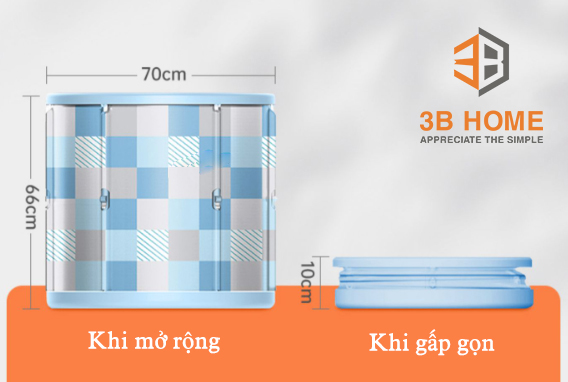 Bồn tắm di động cao cấp BTD04