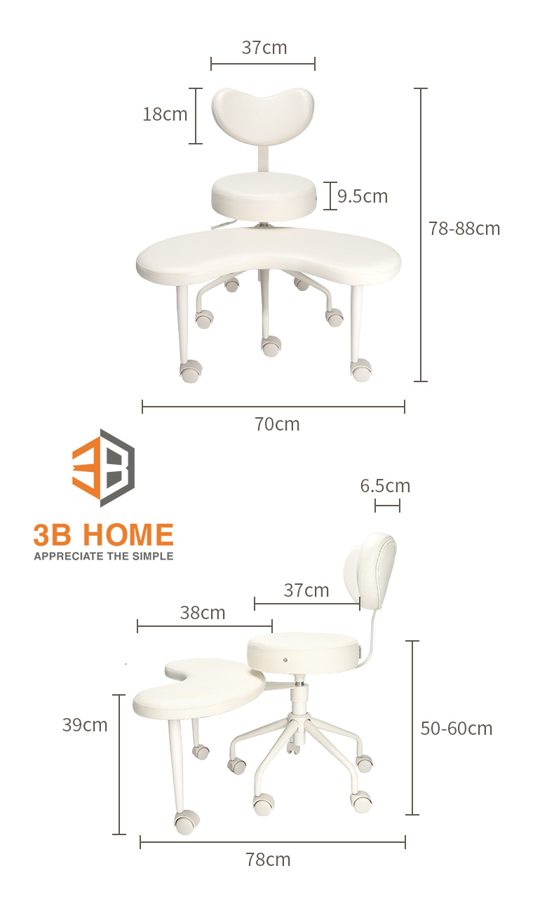 Kích thước Ghế Công Thái Học Soul Seat - GC06