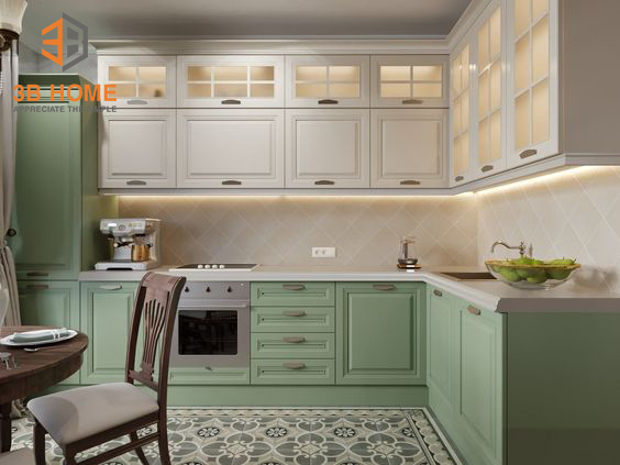 Tủ Bếp Melamine TB15