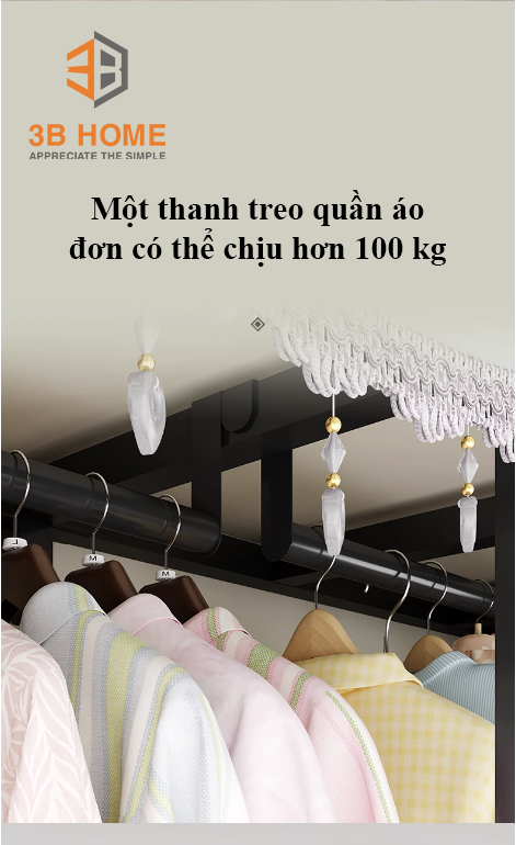 Tủ Đựng Quần Áo Di Động Nhiều Ngăn Đa Năng TD05